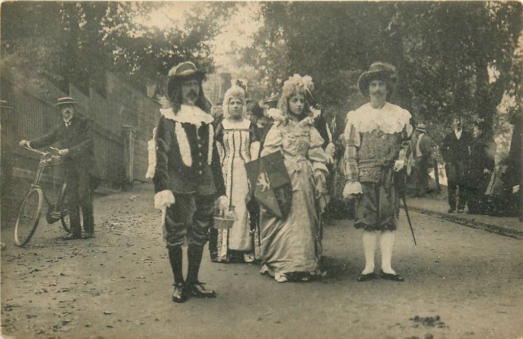 378-348-019 Delft Historisch Allegorische Optocht 1913, Verzenden, Voor 1920, Zuid-Holland