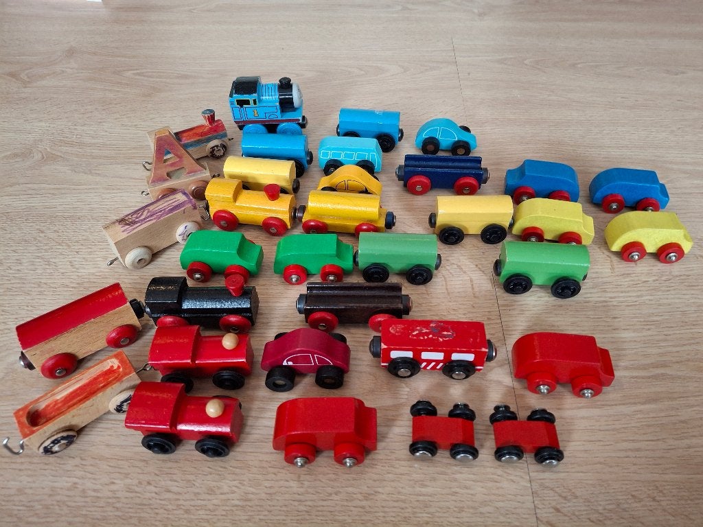 Treintjes met heel veel rails, Ophalen of Verzenden, Gebruikt