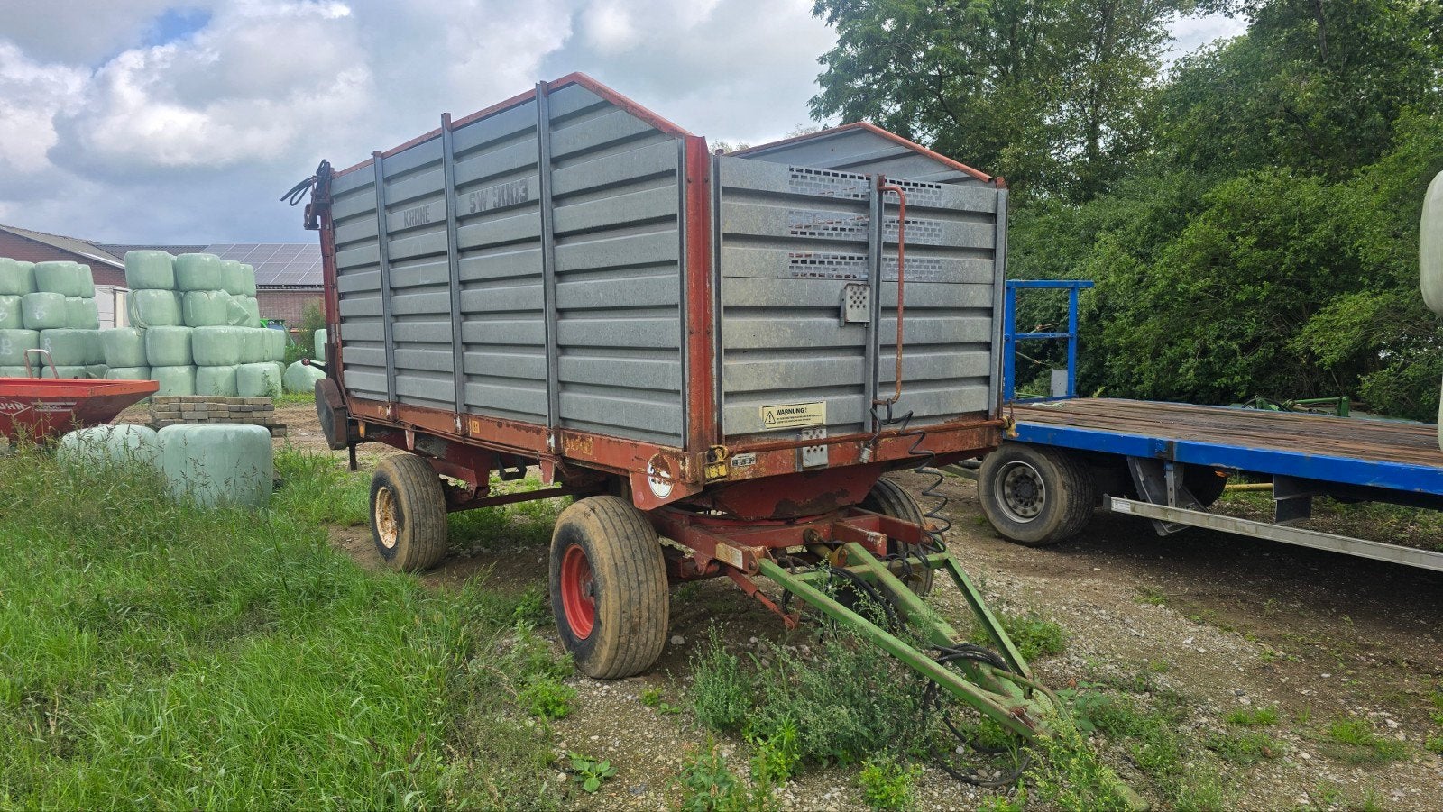 hakselwagen silagewagen hakselkar krone, Ophalen of Verzenden, Veehouderij, Oogstmachine