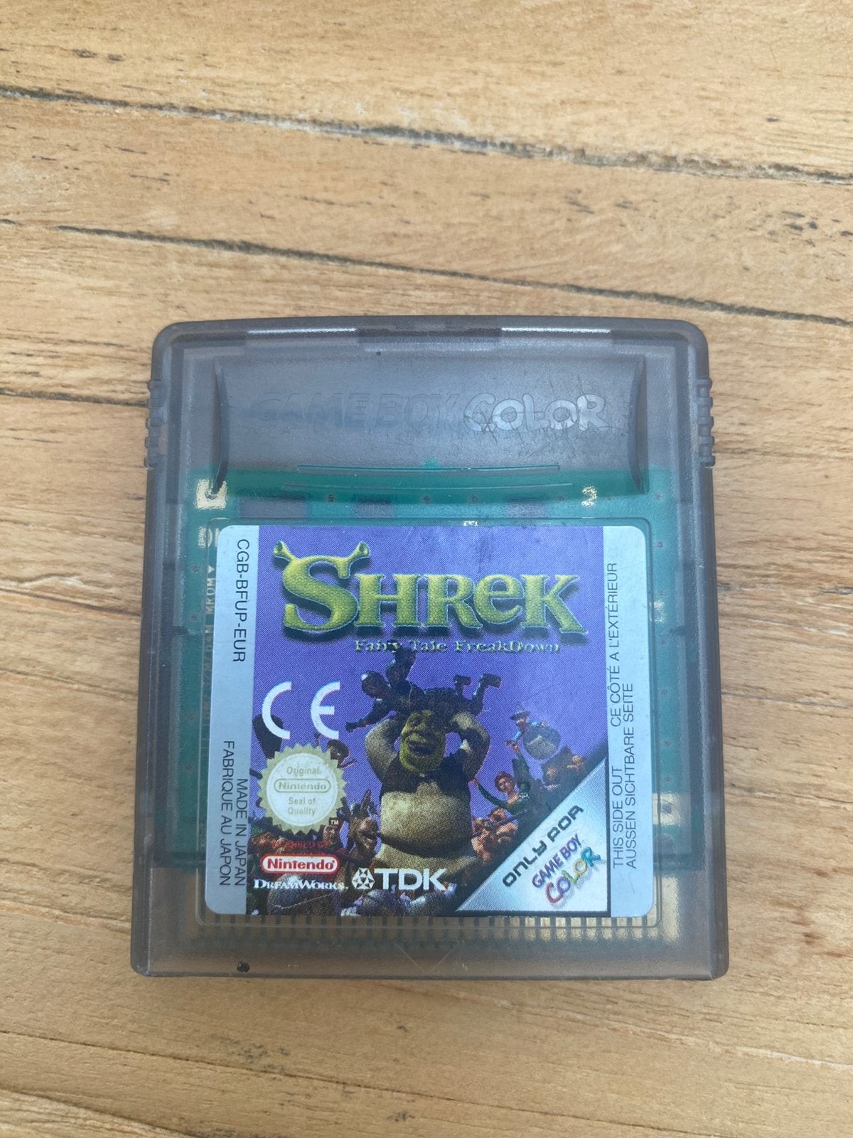Nintendo shrek spelletje 1998, 1 speler, Ophalen of Verzenden, Zo goed als nieuw, Vanaf 3 jaar