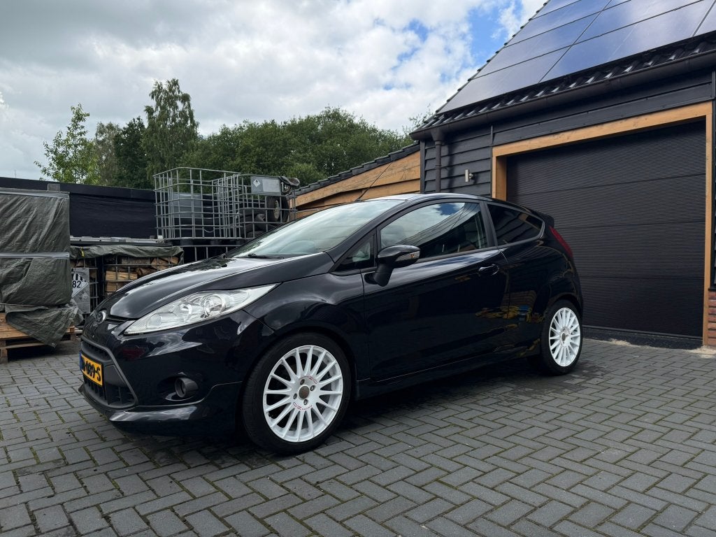 Ford Fiësta 1.6 Sport 2009, Auto's, Ford, 1596 cc, USB, 4 cilinders, Zwart