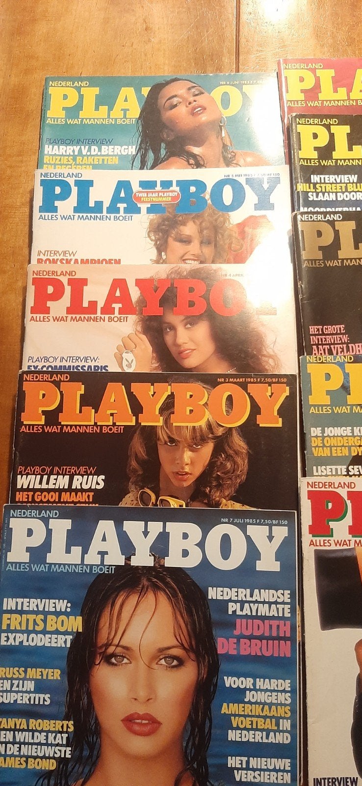 PLAYBOY   36  X  JAREN  80  +  90, Ophalen of Verzenden, 1980 tot heden, Tijdschrift