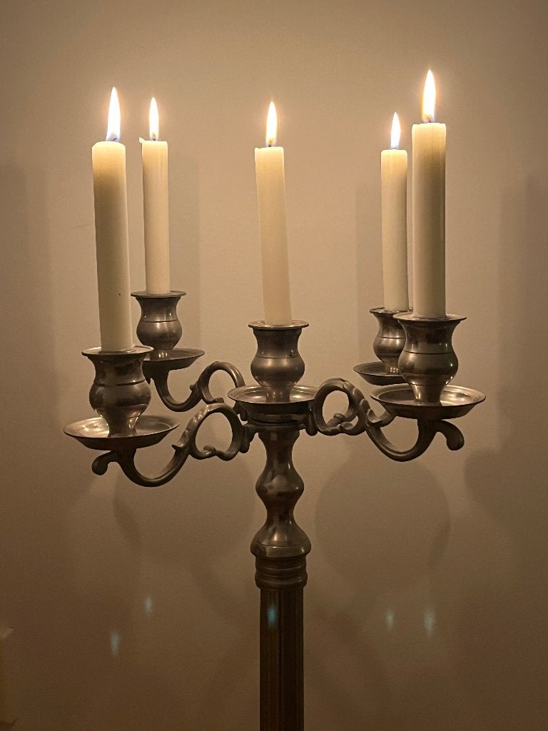 kandelaar (groot), Ophalen, Overige merken, Zo goed als nieuw, 77 cm