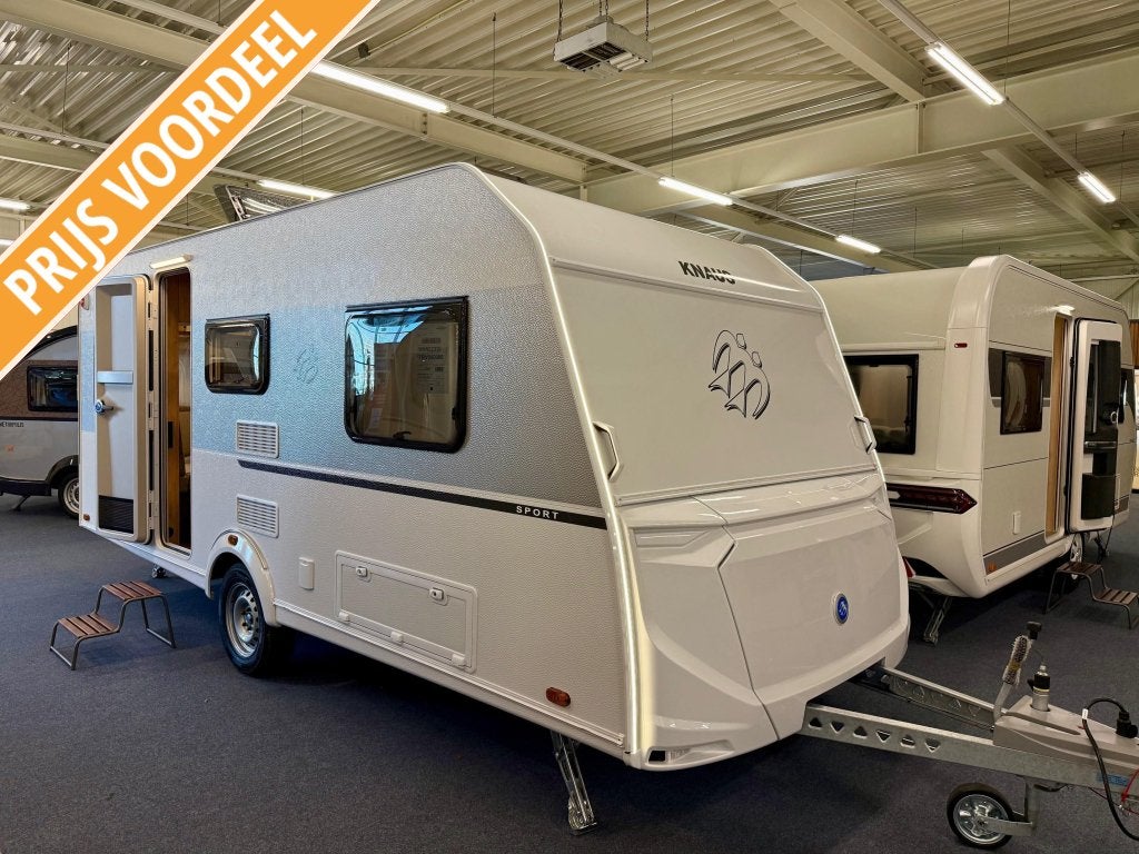 Knaus Sport 500 EU, Schokbreker, Rondzit, Bedrijf, 5 tot 6 meter