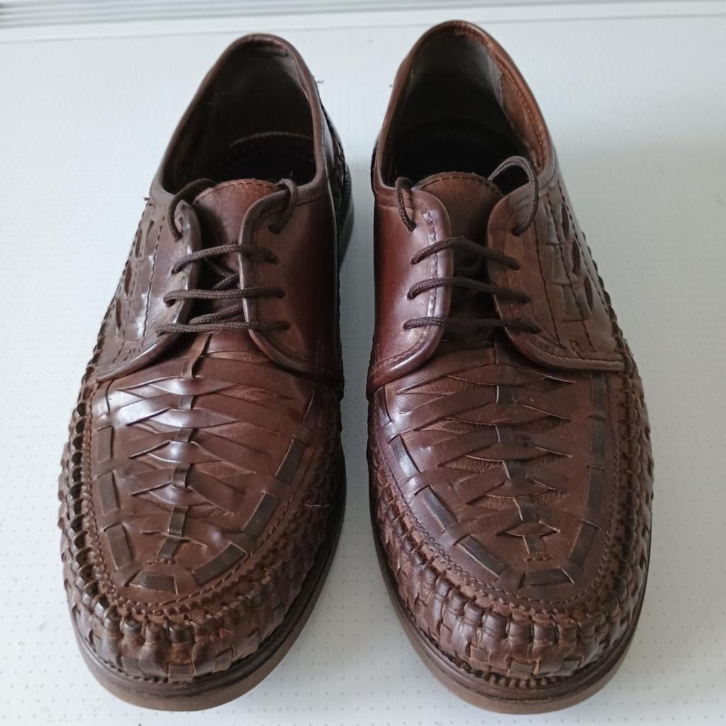 Red Butler leren veterschoenen maat 42, Bruin, Ophalen of Verzenden, Red Butler, Gedragen