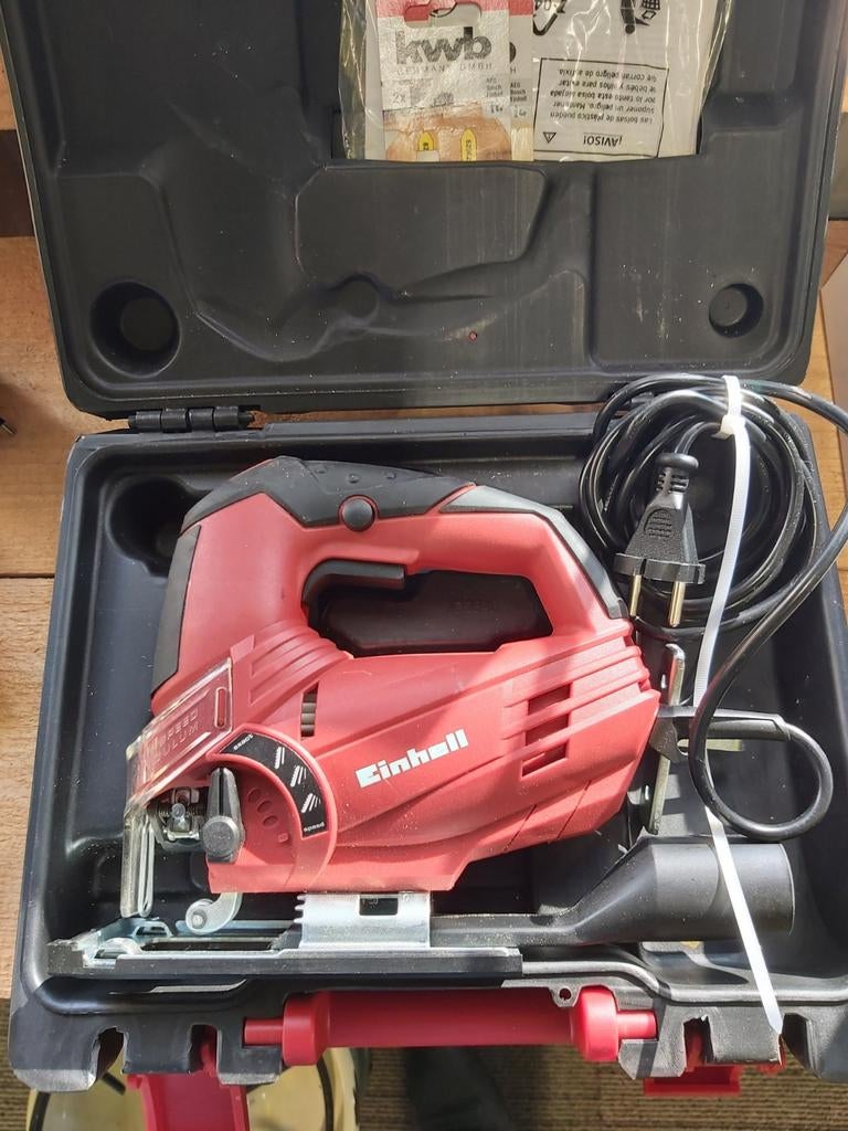 Einhell decoupeerzaag zgan, Doe-het-zelf en Verbouw, Gereedschap | Zaagmachines, Zo goed als nieuw, Decoupeerzaag, Minder dan 600 watt