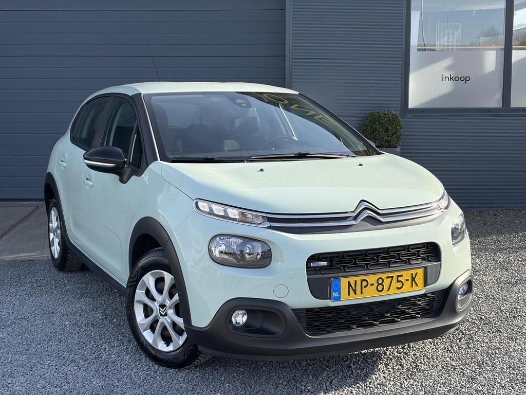 Citroen C3 1.2 PureTech Feel 2e Eigenaar,Airco,Cruise,Rijstr, Auto's, Citroën, Euro 6, 1199 cc, 82 pk, 450 kg