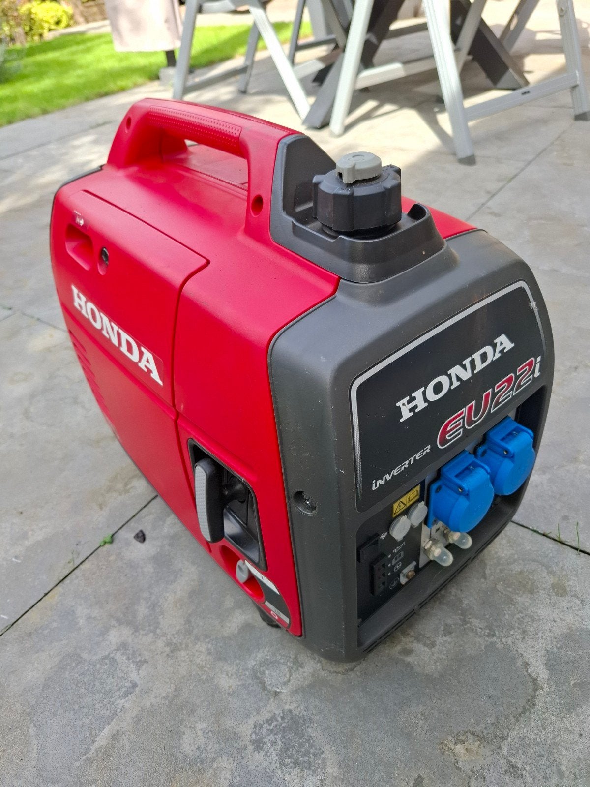 Honda EU22i Inverter Aggregaat - Zo goed als nieuw, Ophalen, Benzine, Zo goed als nieuw, Geluidgedempt