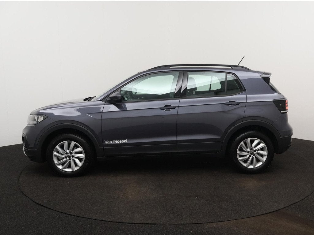 Volkswagen T-Cross 1.0 TSI Life Demo | Parkeersensoren Achte, Auto's, Volkswagen, Voorwielaandrijving, 12 maanden, Euro 6, Origineel Nederlands