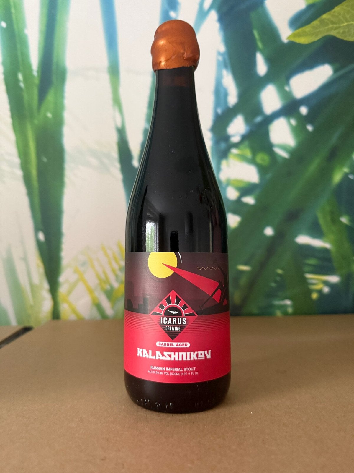 Icarus: BA Kalashnikov 2026 (cabernet Sauvignon), Ophalen of Verzenden, Zo goed als nieuw, Glas of Glazen, Overige merken