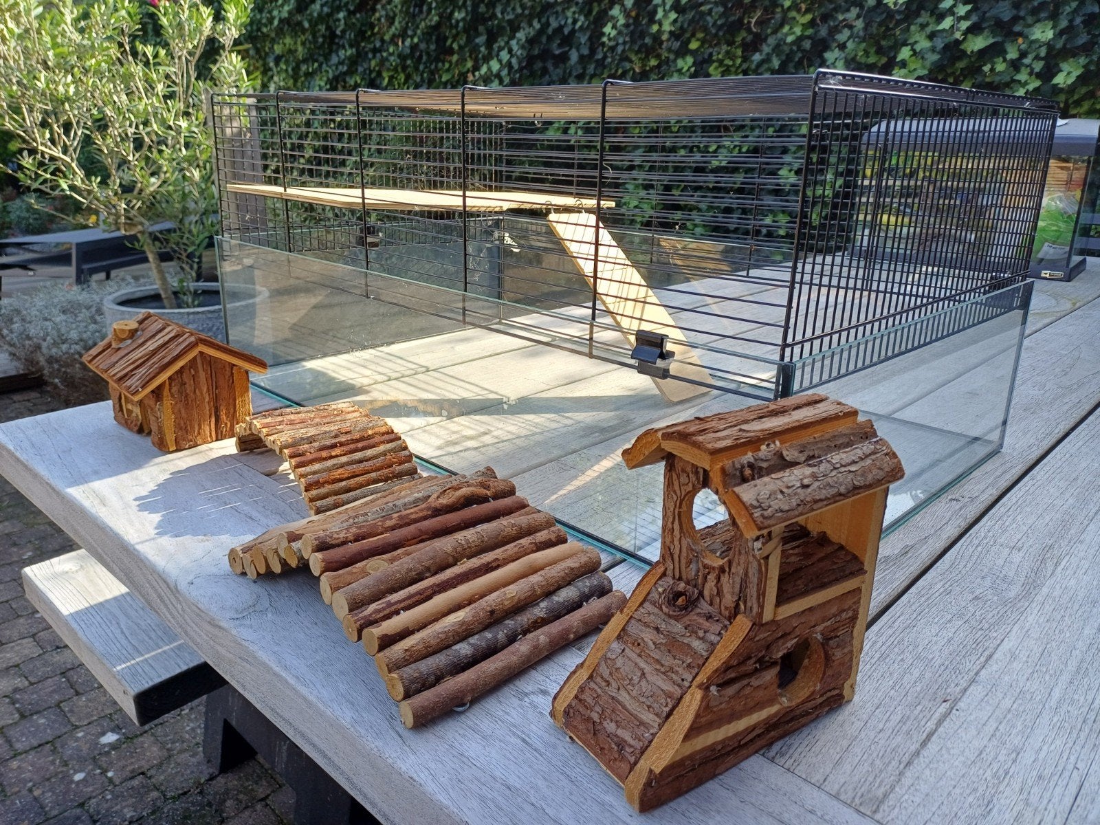 Alles voor je (dwerg)hamster!, Kooi, Gebruikt, Hamster, 75 tot 110 cm