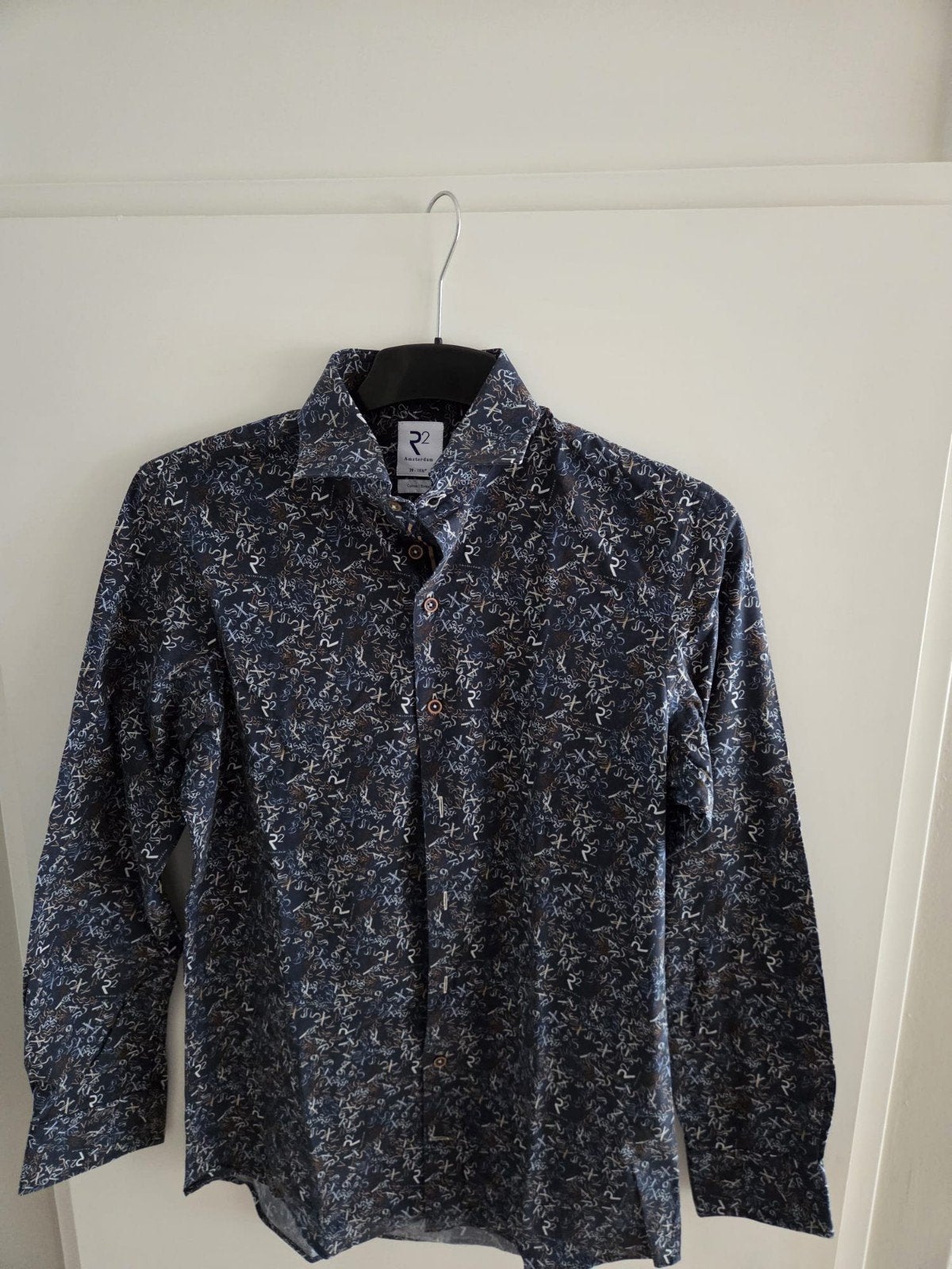 blouse maat M R2, Ophalen of Verzenden, Zo goed als nieuw, Blauw