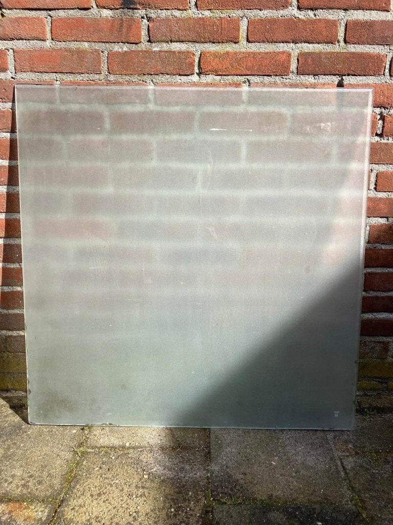 Glaspanelen satijn 82x82 cm (14 stuks), Doe-het-zelf en Verbouw, Glas en Ramen, Ophalen, 80 tot 120 cm, 80 tot 120 cm, Zo goed als nieuw