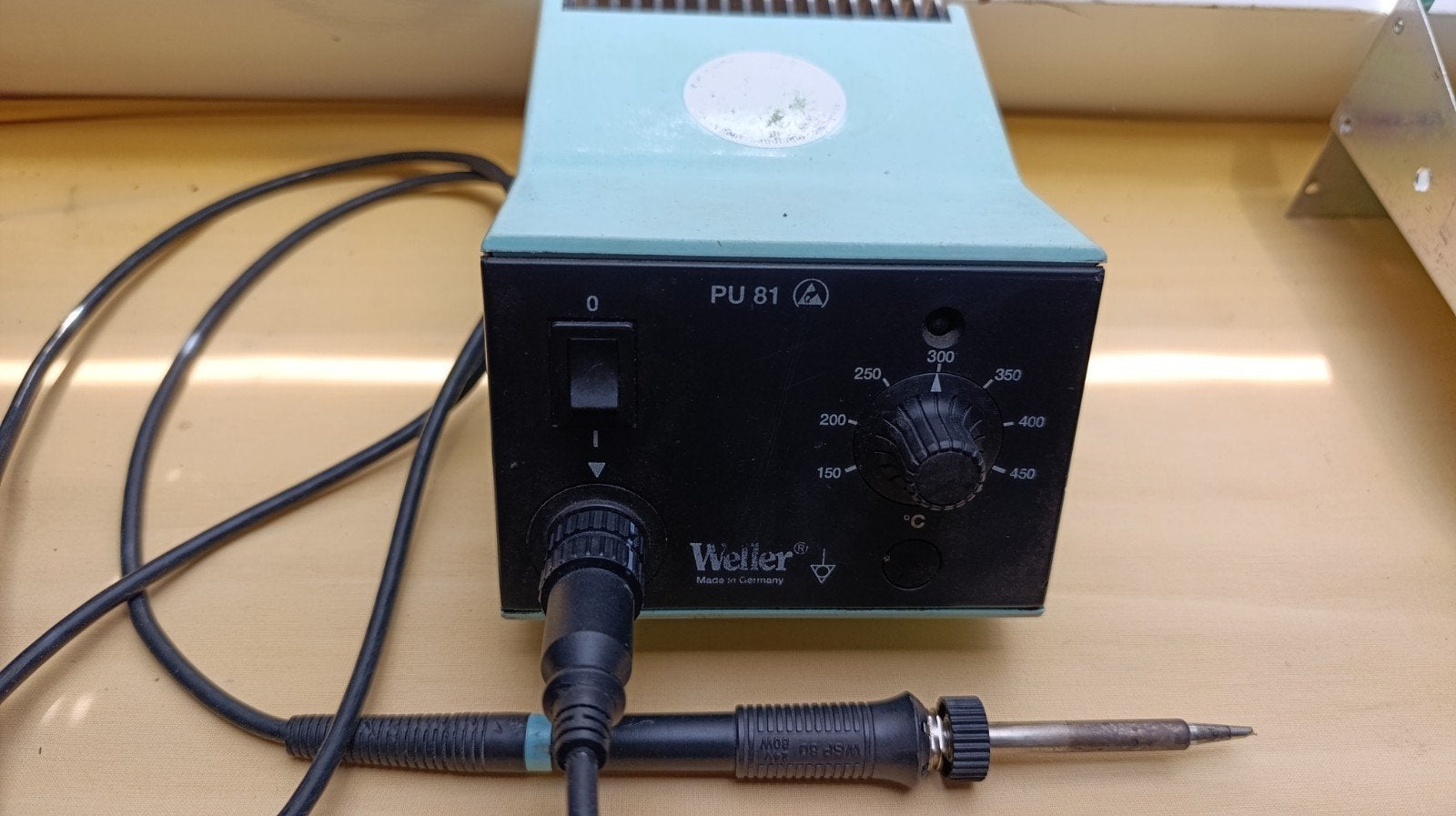 Weller PU81 soldeerstation met WSP80 soldeerbout (80 watt), Ophalen of Verzenden, Gebruikt