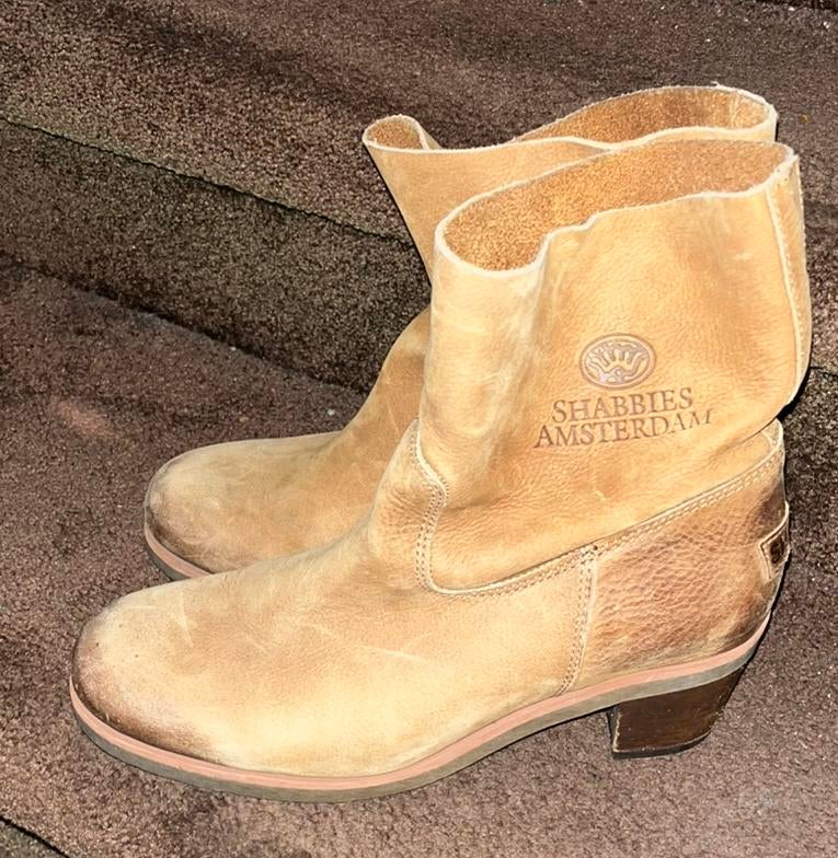Shabbies Amsterdam maat 39, net nieuwe hakken, Kleding | Dames, Schoenen, Lage of Enkellaarzen, Ophalen of Verzenden, Gedragen