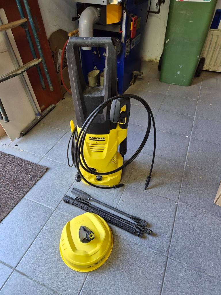 Complete Kärcher K2 Hogedrukreiniger Set met Terrasreiniger, Gebruikt, Kärcher, Kärcher, Alfred Kärcher SE & Co. KG, Alfred-Kärcher-Str. 28-40, 71364 Winnenden, Duitsland