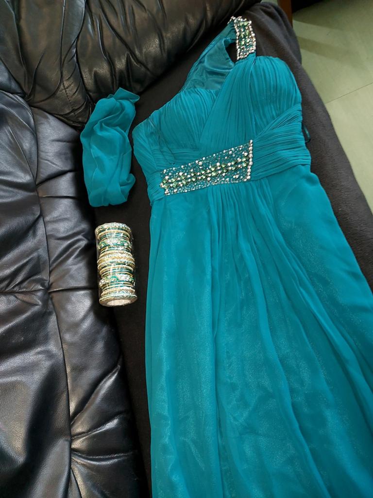 Dames feest jurk Indiase outfit, Ophalen of Verzenden, Zo goed als nieuw, Overige typen
