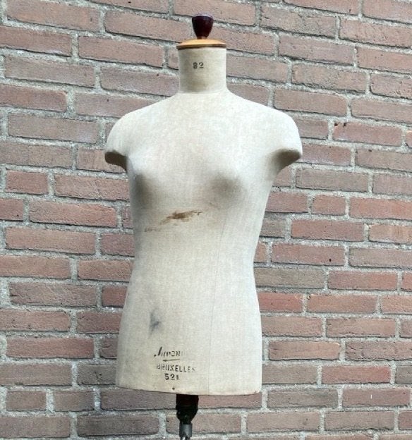 Vintage Belgische paspop (V) Juvenia,  jaren 60, Ophalen, Gebruikt, Paspop