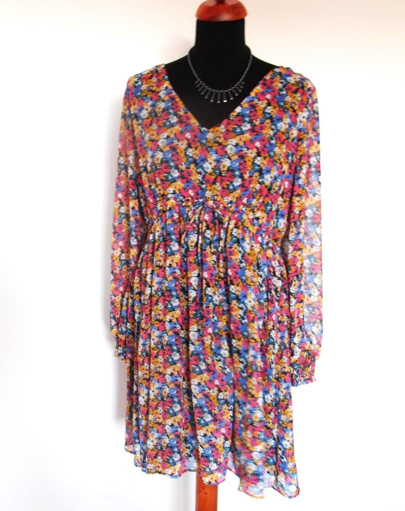 NafNaf - prachtige zomerjurk - 42, Kleding | Dames, Overige kleuren, Verzenden, Maat 42/44 (L), Zo goed als nieuw