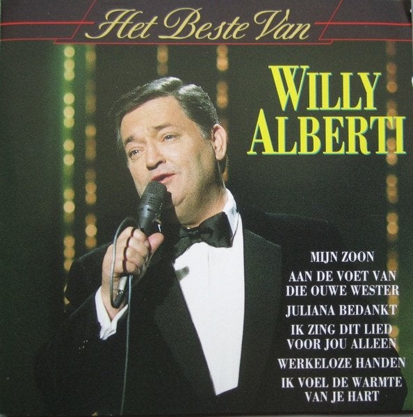 WILLY ALBERTI CD HET BESTE VAN + JULIANA BEDANKT, Ophalen of Verzenden, Gebruikt, Pop