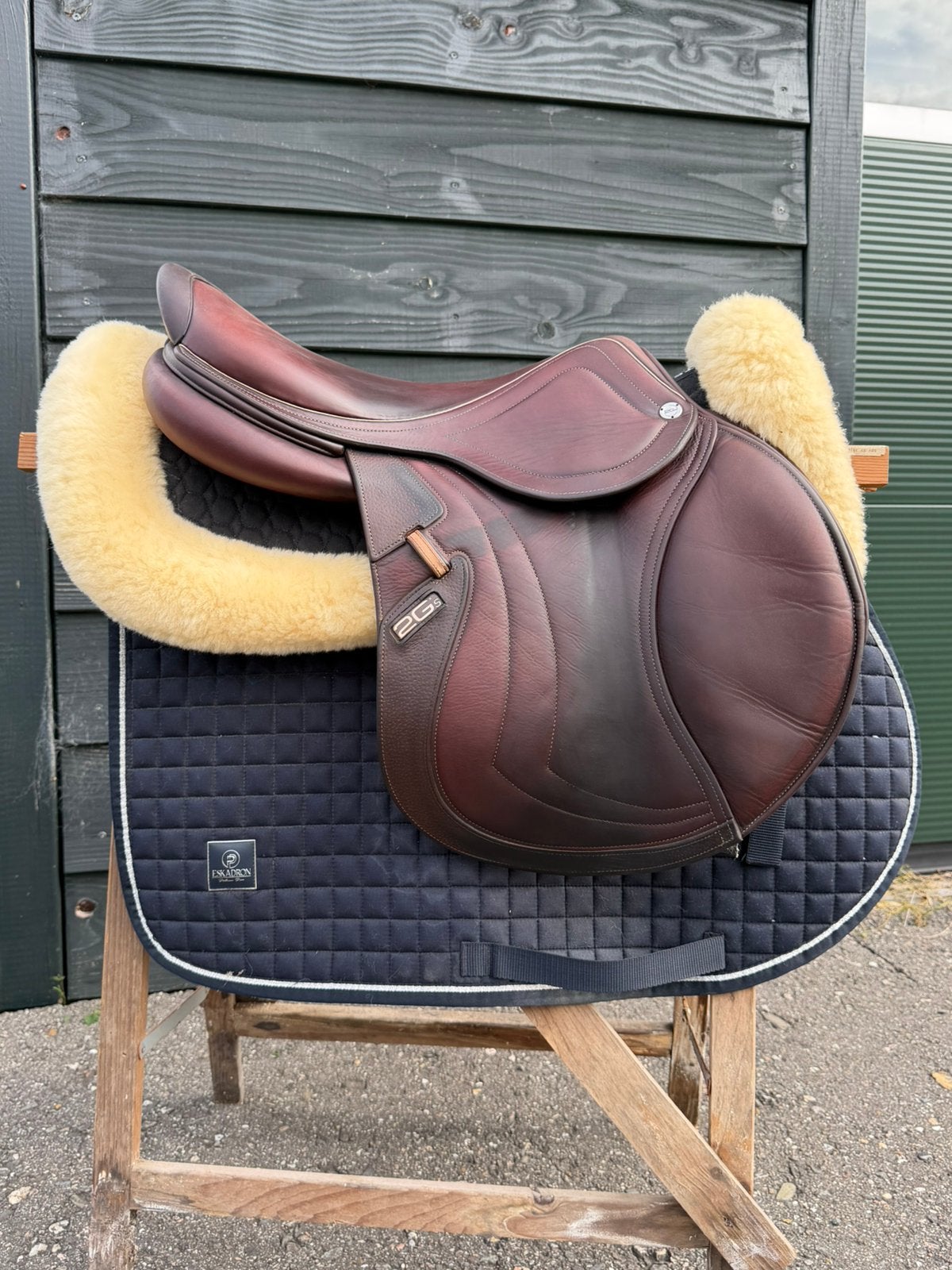 17,5 inch Cwd 2g’s mademoiselle zadel, L (17.5 inch), Ophalen of Verzenden, CWD, Springen