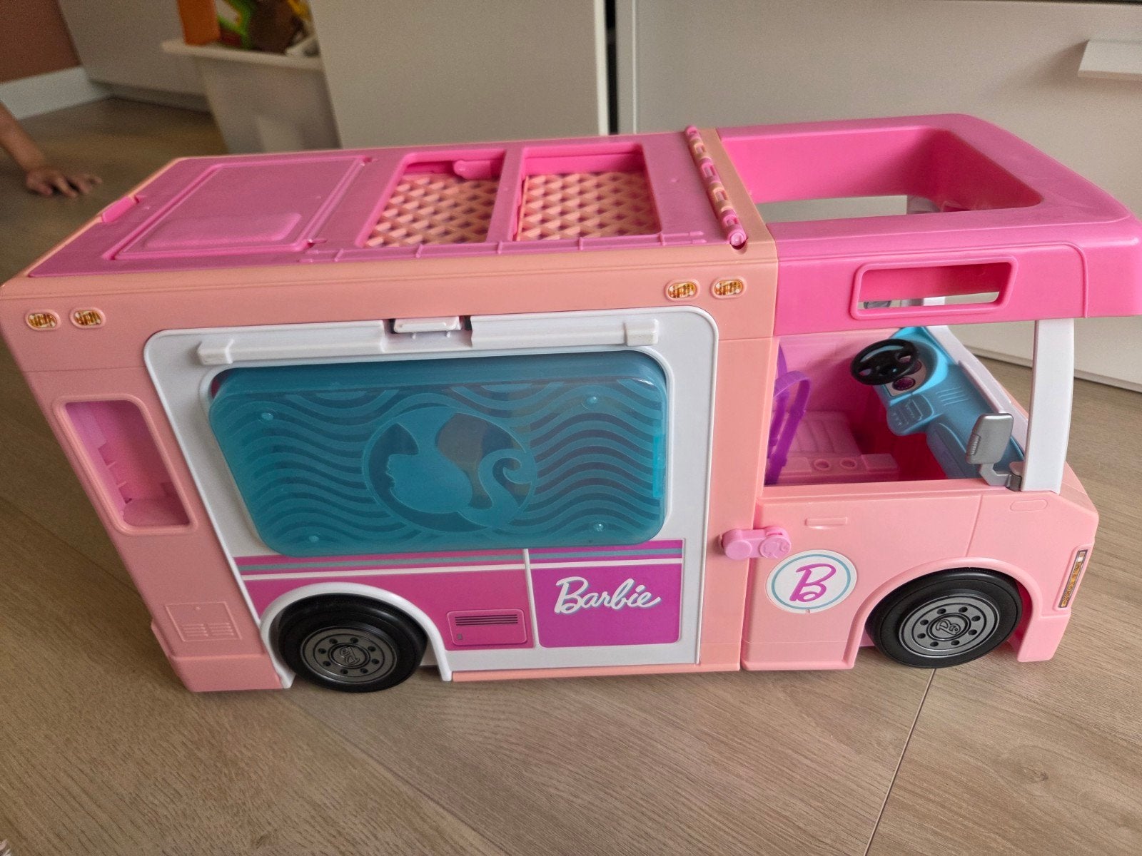 Barbie Camper 3-in-1, Ophalen, Gebruikt