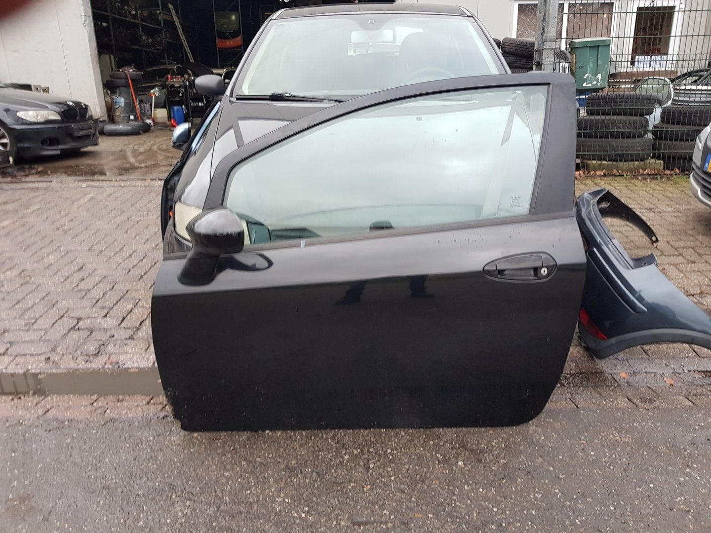 FIAT GRANDE PUNTO PORTIER LINKS BJ 2006 TOT 2010, Gebruikt, -, Deur, -