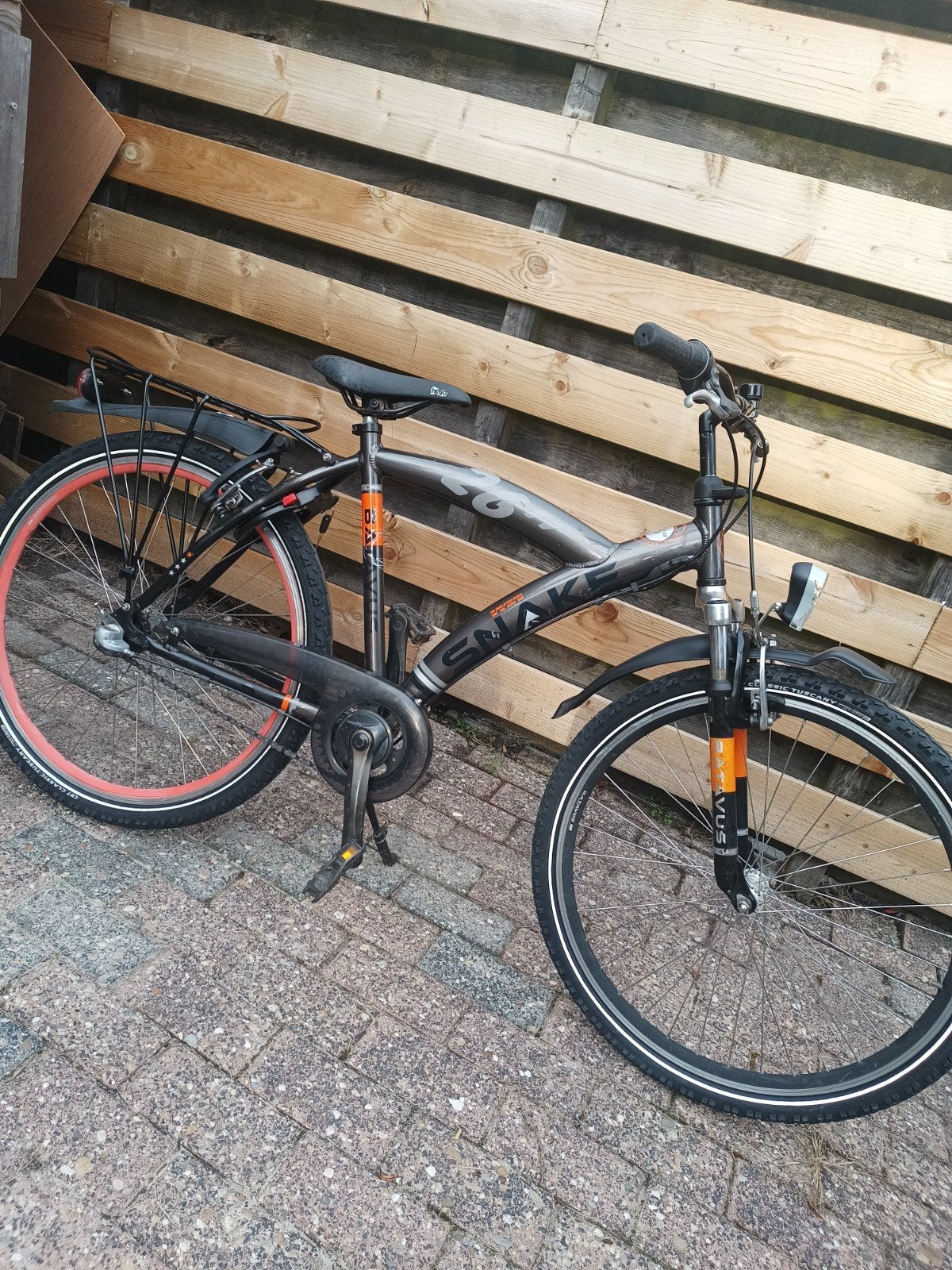 Batavus Snake 26 inch, Fietsen en Brommers, Ophalen, Zo goed als nieuw, 26 inch of meer, Handrem