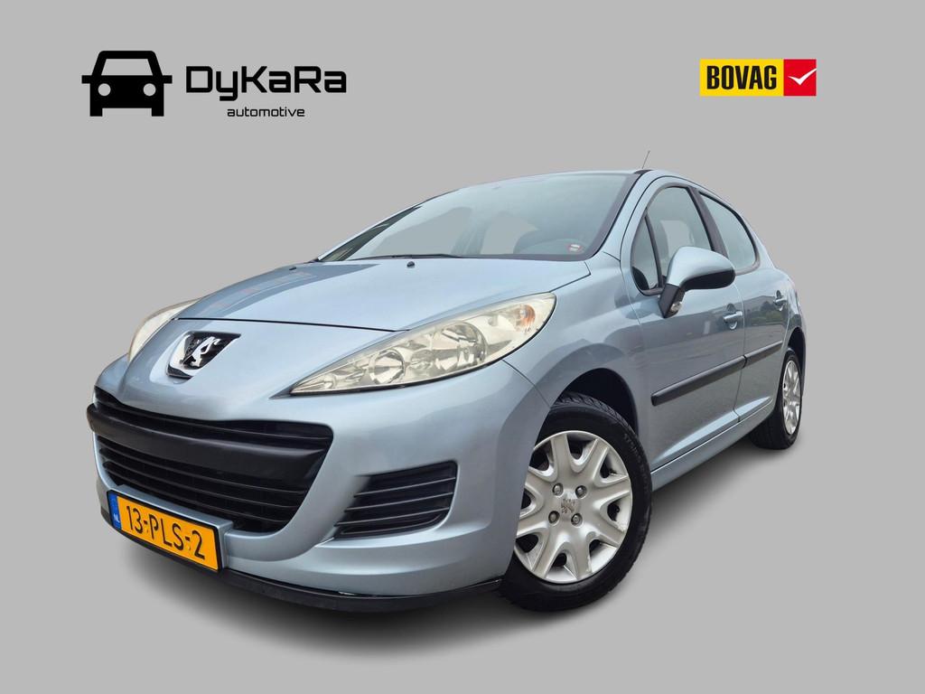 Peugeot 207 1.4 Edition Millesim 200 Airco zeer netjes, Euro 5, 4 cilinders, Blauw, Elektrische ramen