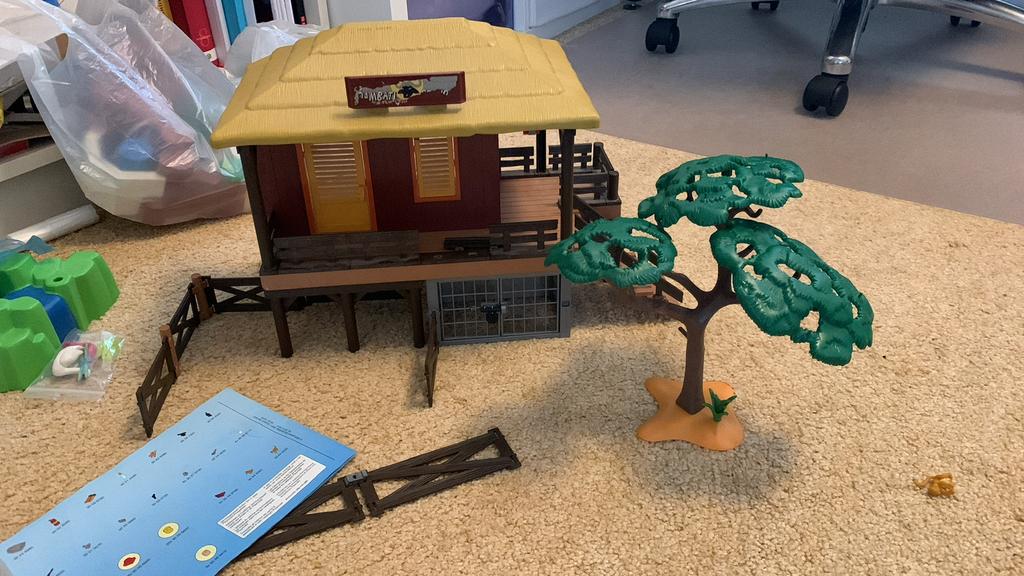 Ranger huis playmobil nr 4826, Ophalen of Verzenden, Zo goed als nieuw, Jongen of Meisje