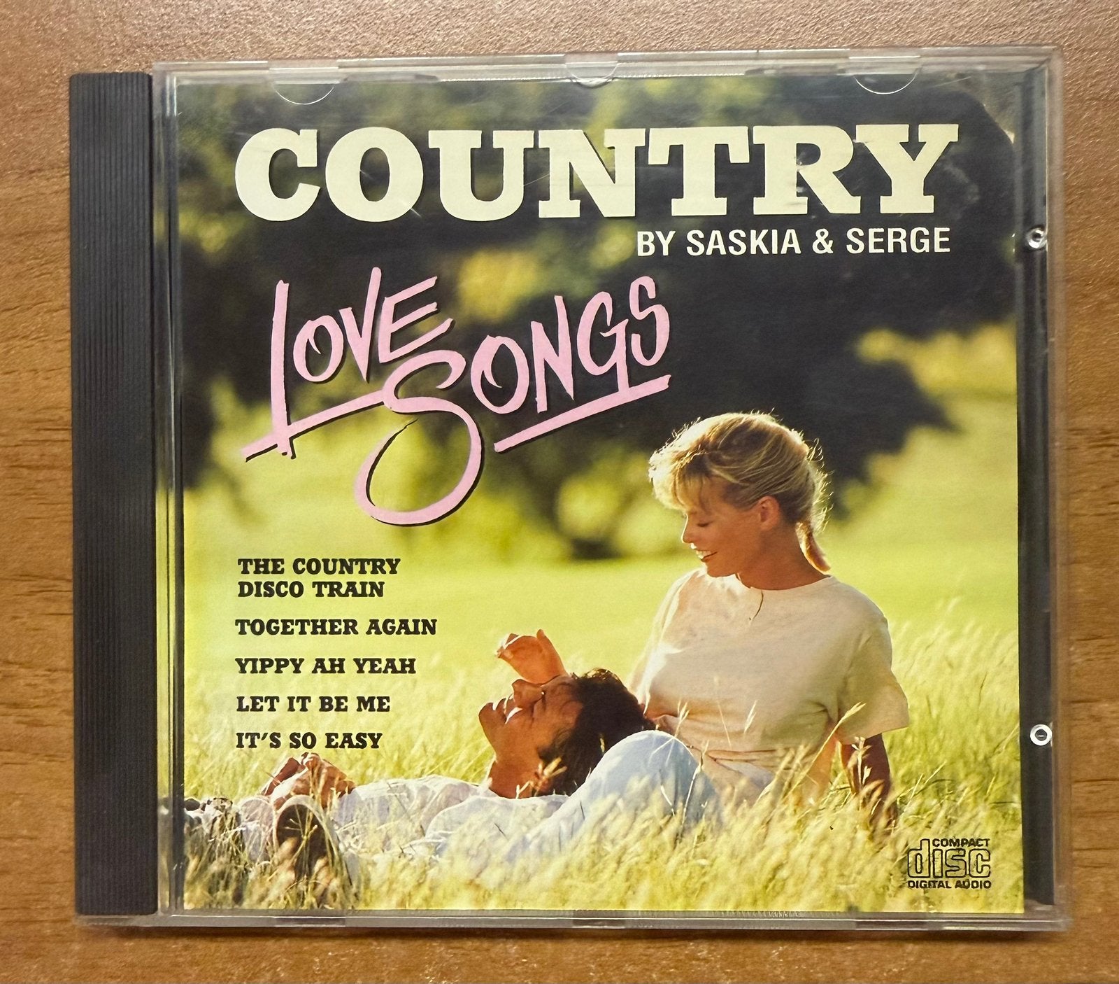 COUNTRY LOVE SONGS BY SASKIA & SERGE  CD, Ophalen of Verzenden, Zo goed als nieuw, Album, Country