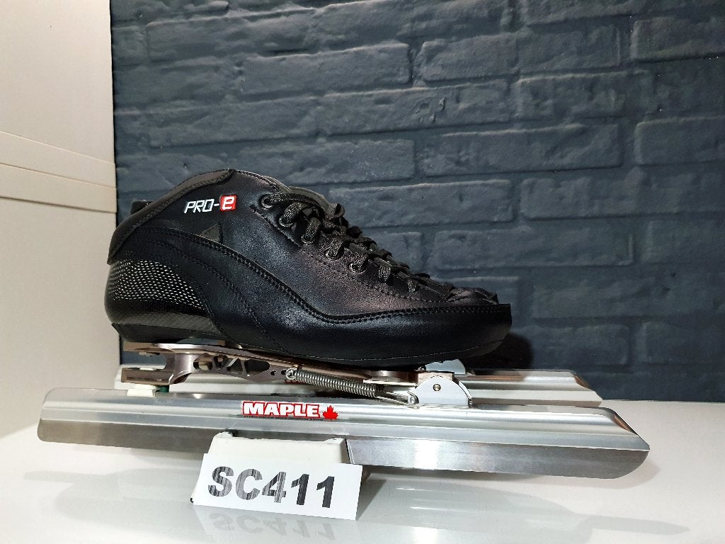 Luigino Tempo 995 Maple Klapschaatsen Klap Schaatsen Maat 43, Sport en Fitness, Schaatsen, Klapschaats, Verzenden, Nieuw, Maple