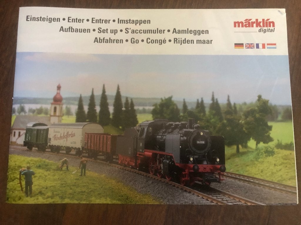 marklin digitale startset met locomotief type 24 NIEUW, Wisselstroom, Treinset, Nieuw, Ophalen of Verzenden