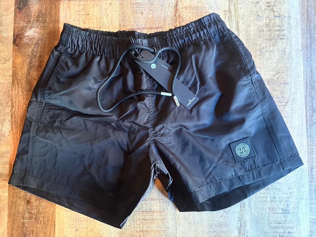 Stone island zwembroek zwart - Maat L, Ophalen of Verzenden, Zwart, Zwemshort