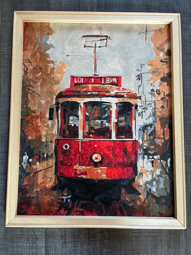 Schilderijen met lijst   40x50 cm, Antiek en Kunst, Ophalen of Verzenden