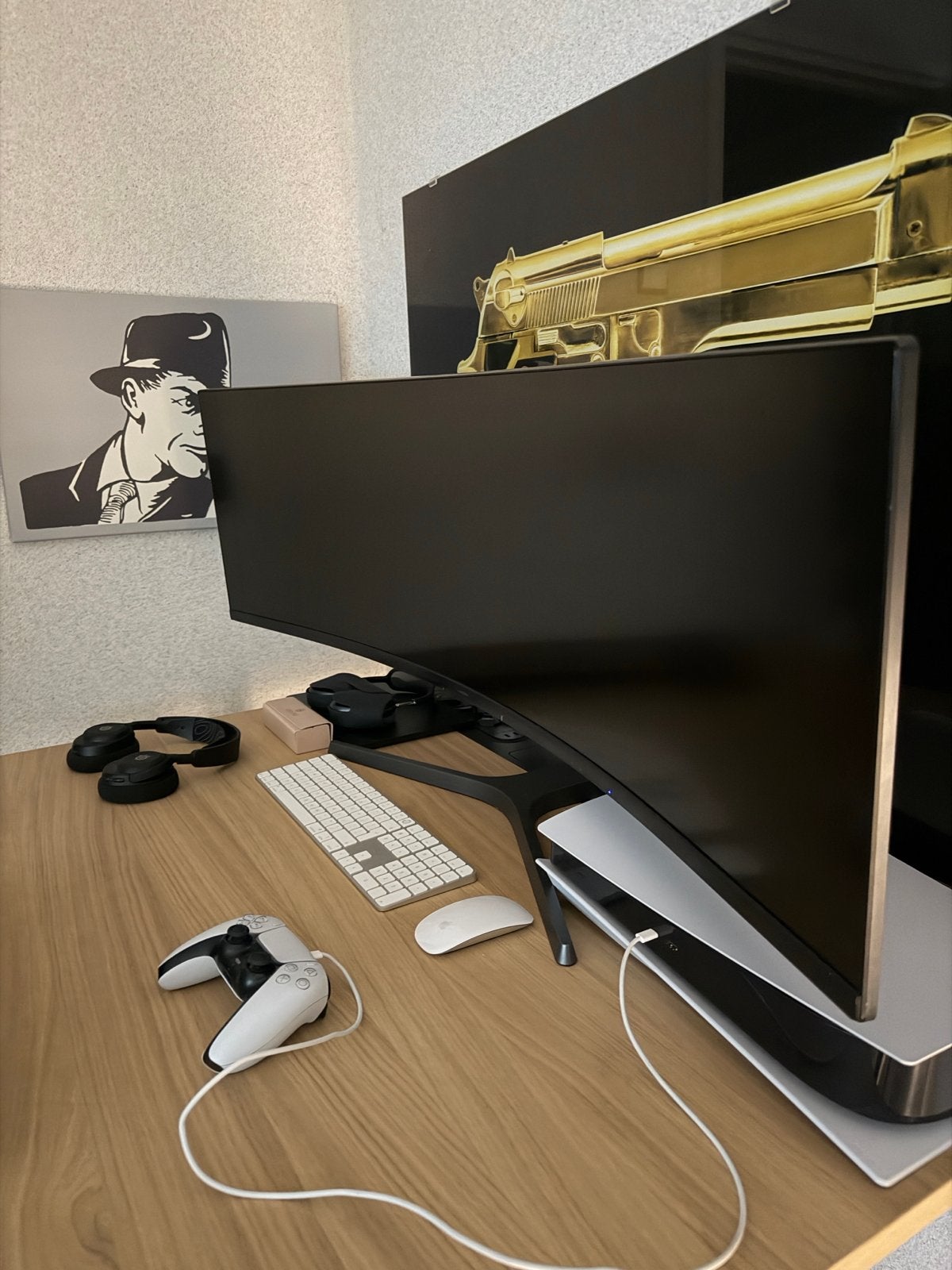 Samsung 49 inch Ultrawide Curved Monitor, Ophalen, Zo goed als nieuw, Curved