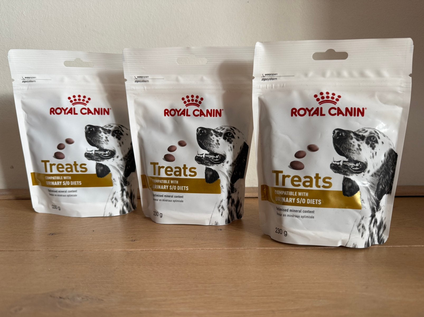 3x Royal Canin Urinary S/O Treats ongeopend, Ophalen of Verzenden, Hond