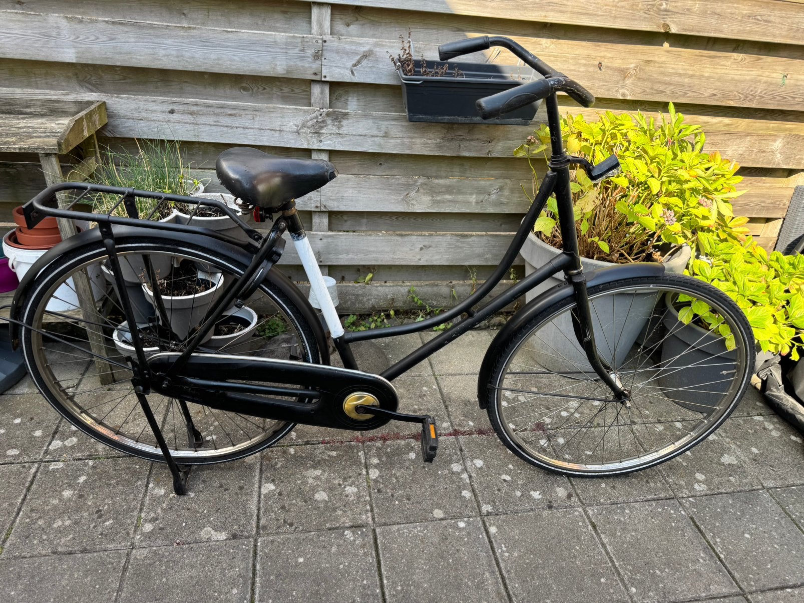 Stations/stap/student omafiets Opknapper, Ophalen, Gebruikt, Terugtraprem