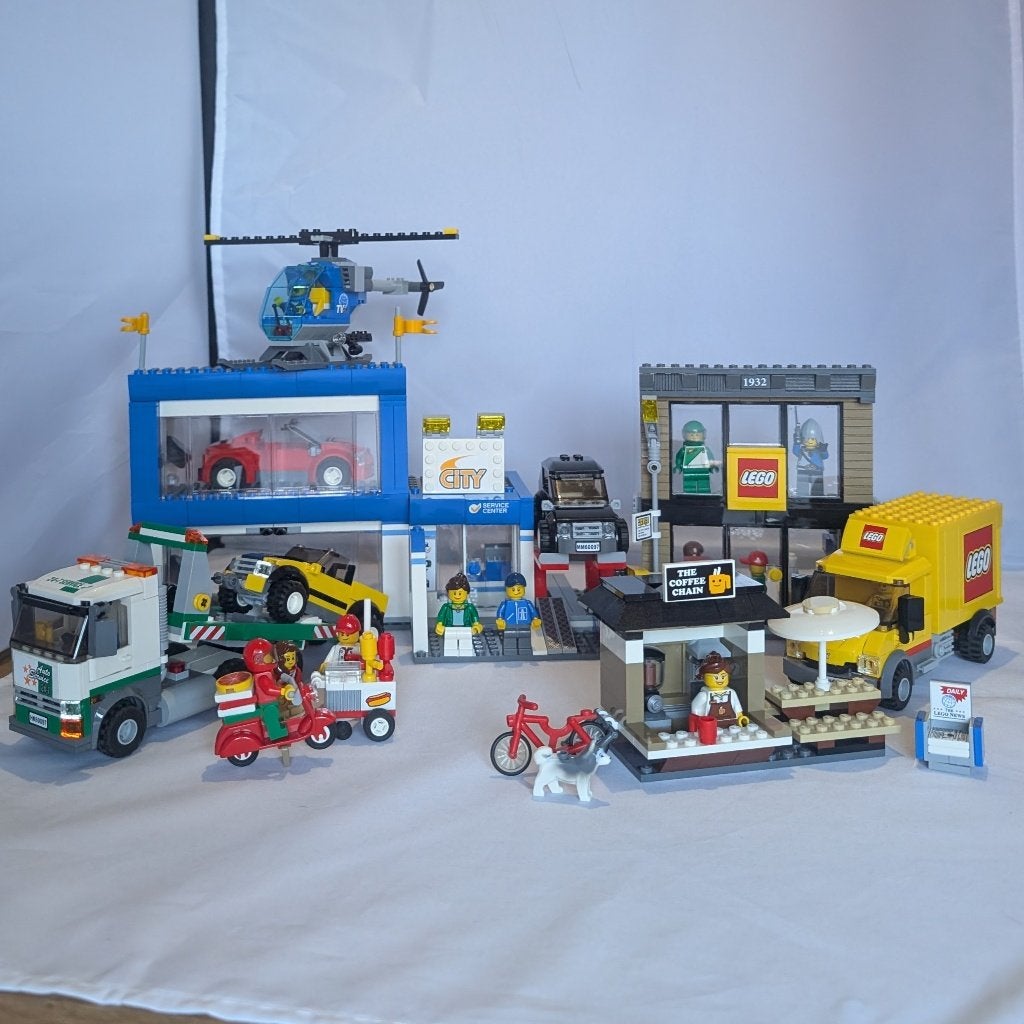 Lego City Stadsplein 60097, Kinderen en Baby's, Speelgoed | Duplo en Lego, City, Lego, Ophalen of Verzenden, Complete set