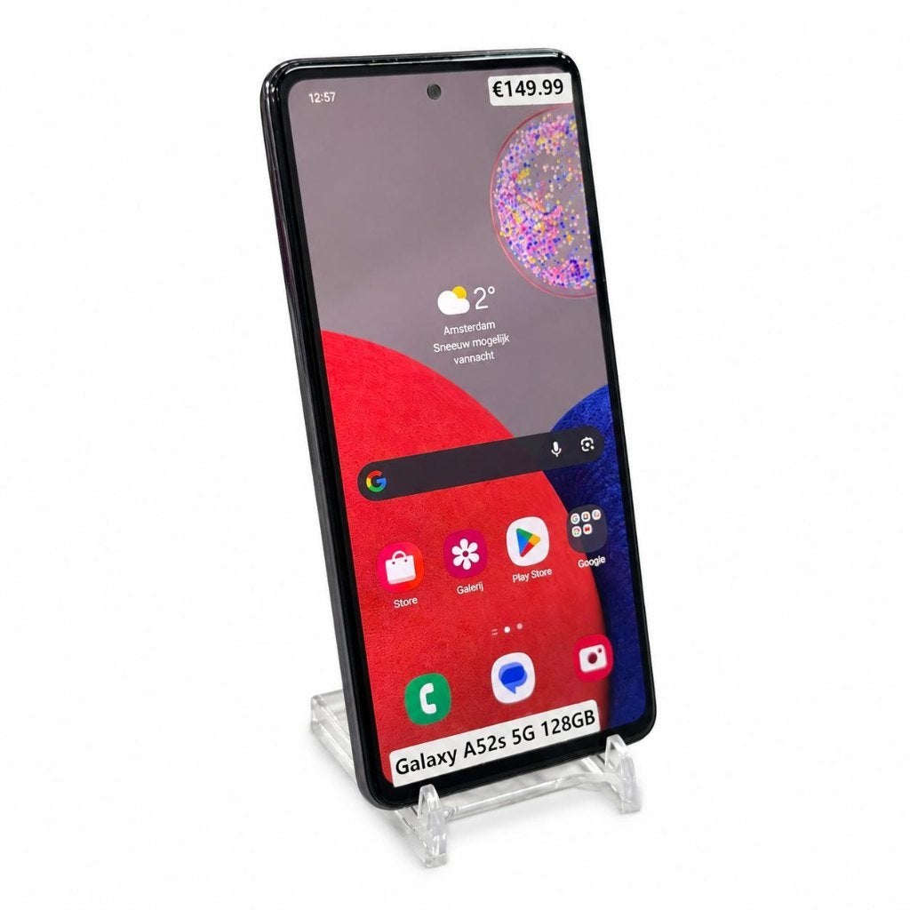 Samsung A52s 5G 128GB Zwart | Met garantie 149,99, ., Nieuw, Ophalen of Verzenden, .