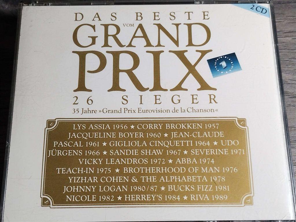 Das Beste Vom Grand Prix [26 Winnaars Songfestival], Cd's en Dvd's, Cd's | Verzamelalbums, Ophalen of Verzenden, Zo goed als nieuw