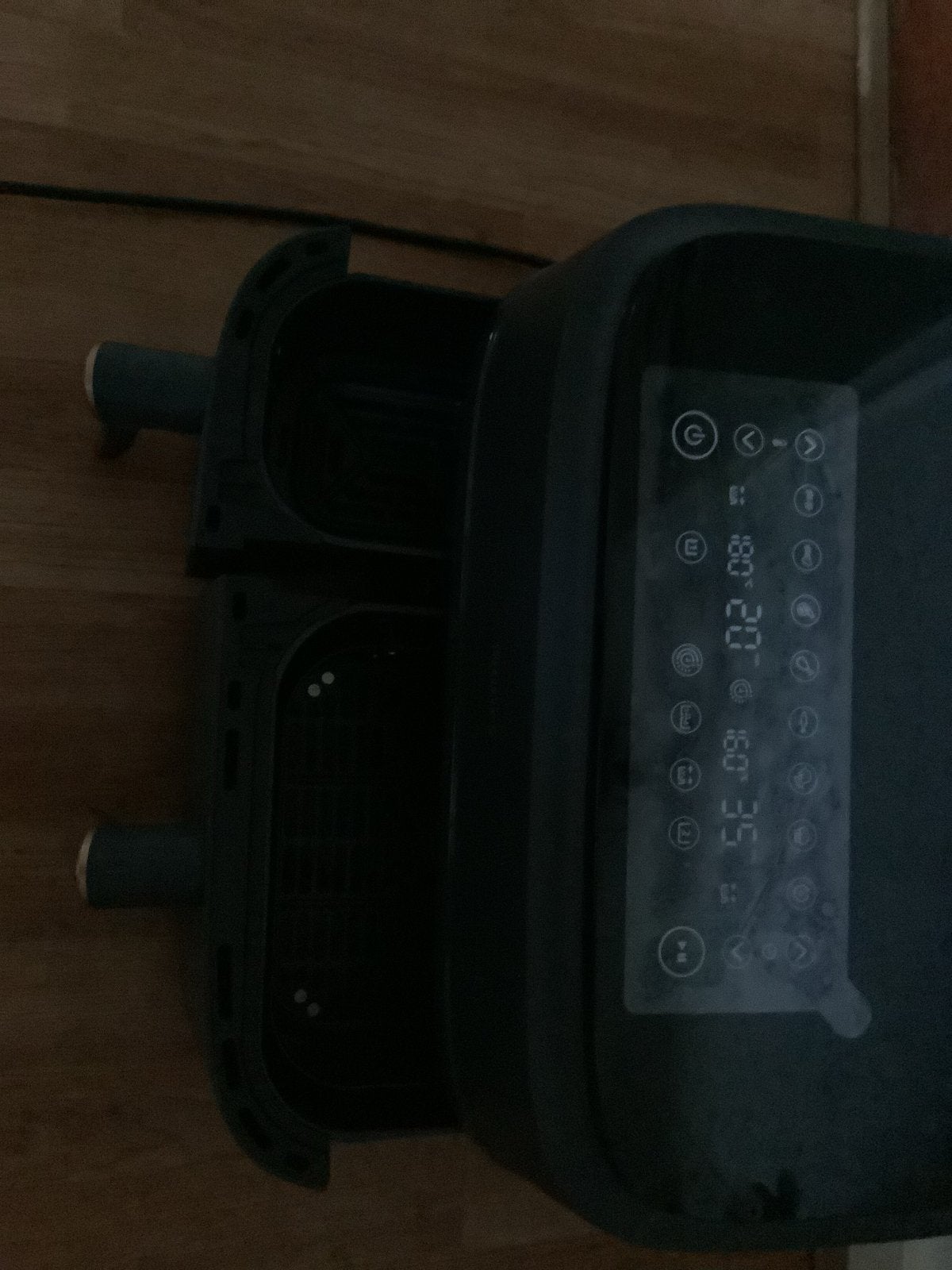 Philips Dubbele Airfryer met Uitneembare Bakjes en Roosters, Ophalen, Gebruikt, Airfryer