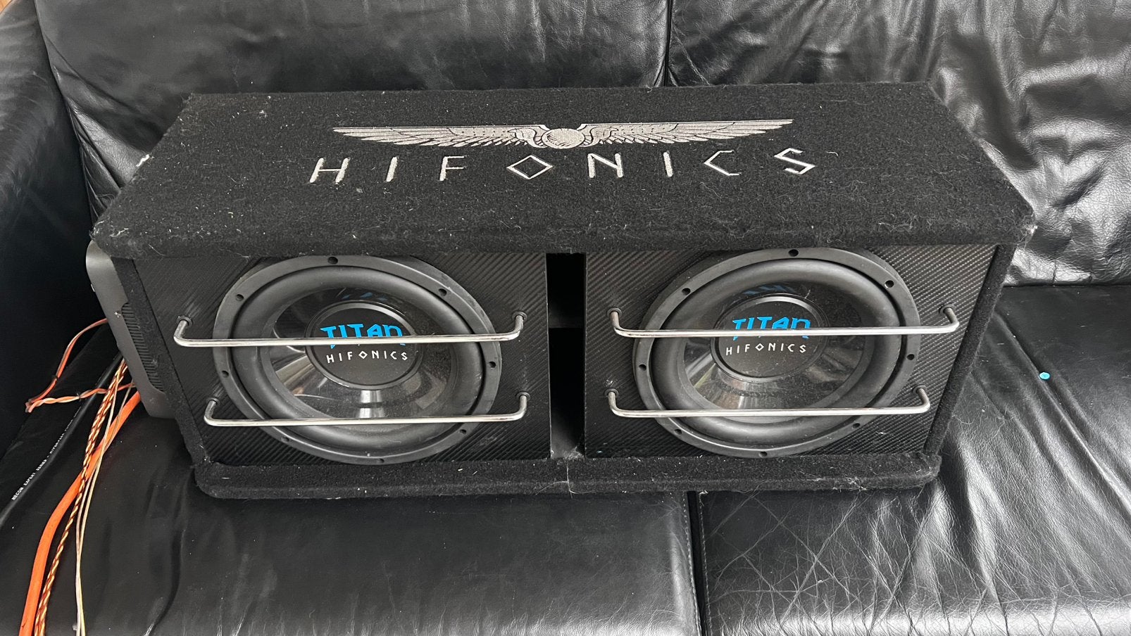 JBL Club A600 +Hifonics bassbox+JBL Club 6500C set subwoofer, Ophalen, Gebruikt, Jbl, Subwoofer