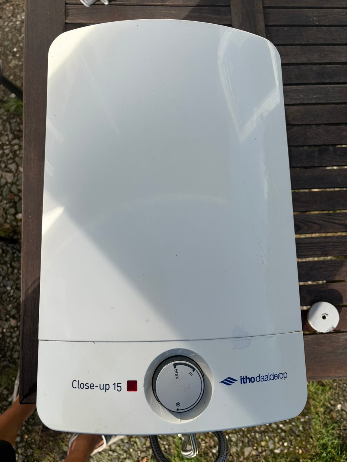 Itho Daalderop 15 Ltr. Close-up boiler, Ophalen, Gebruikt, Boiler, 6 t/m 10 jaar oud