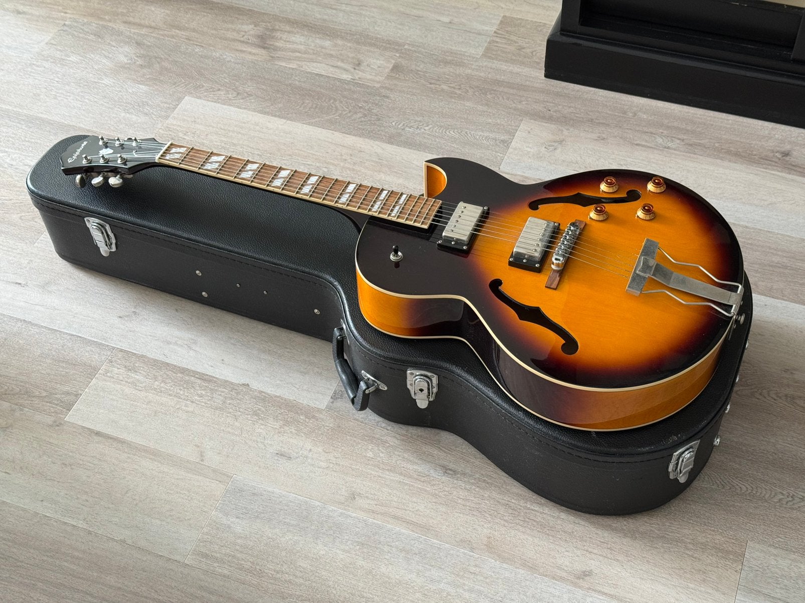 Epiphone ES-175 VS | Prachtige Jazzgitaar / Hollowbody, Muziek en Instrumenten, Ophalen of Verzenden, Zo goed als nieuw, Hollow body