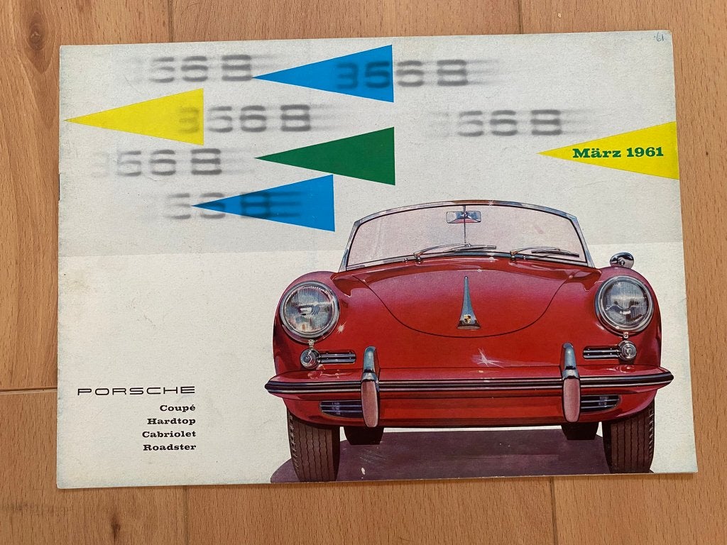 Porsche 356 Coupe - Hardtop - Cabriolet - Roadster   -  1961, Gelezen, Porsche, Ophalen of Verzenden, Porsche