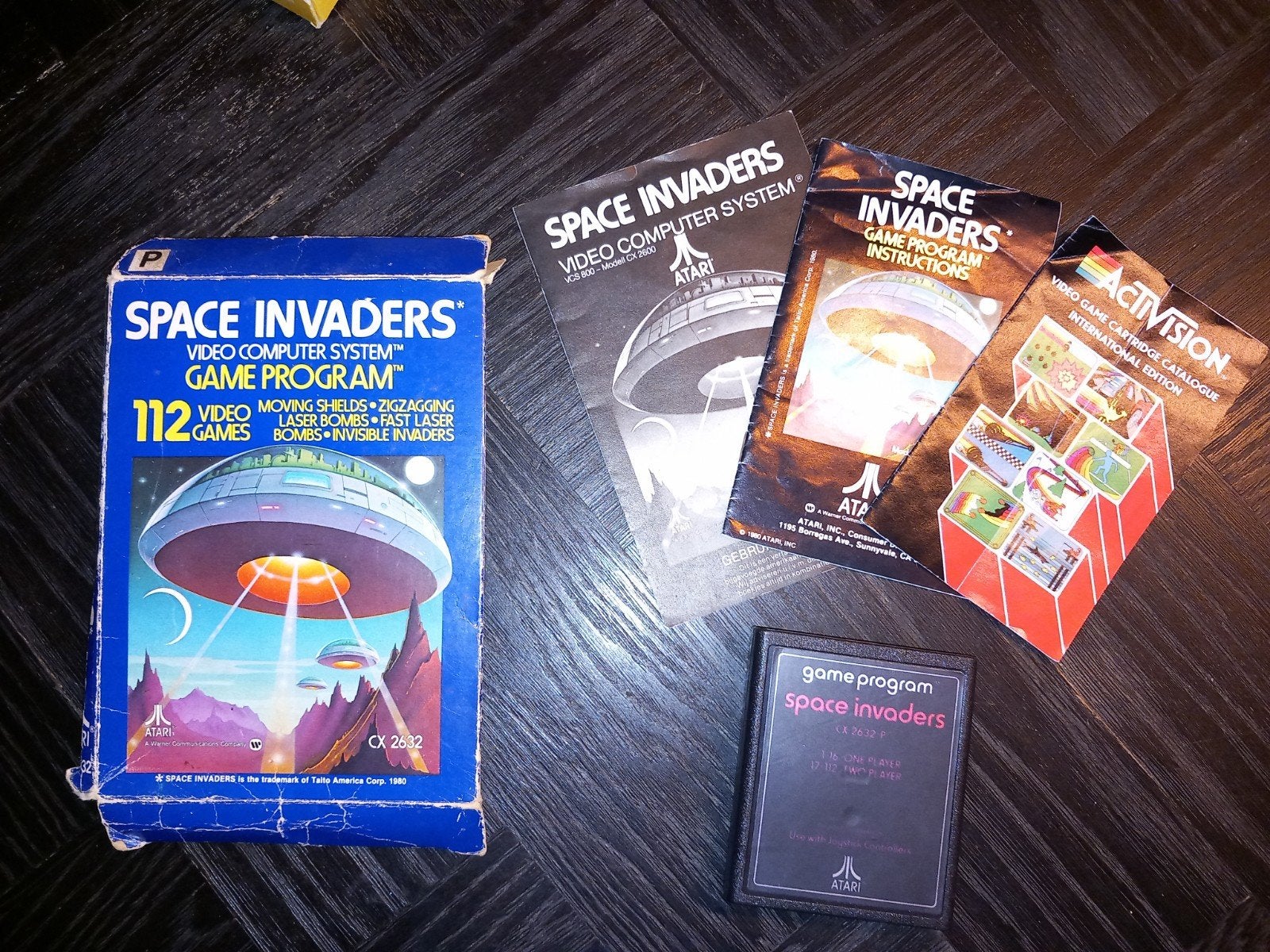 Space Invaders Atari 2600 - Compleet met slechte doos, Gebruikt, Shooter, ., 1 speler
