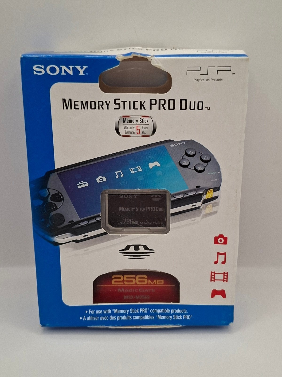 Sony memory stick pro duo 256mb ~ nieuw in, Spelcomputers en Games, Spelcomputers | Sony PSP, Ophalen of Verzenden