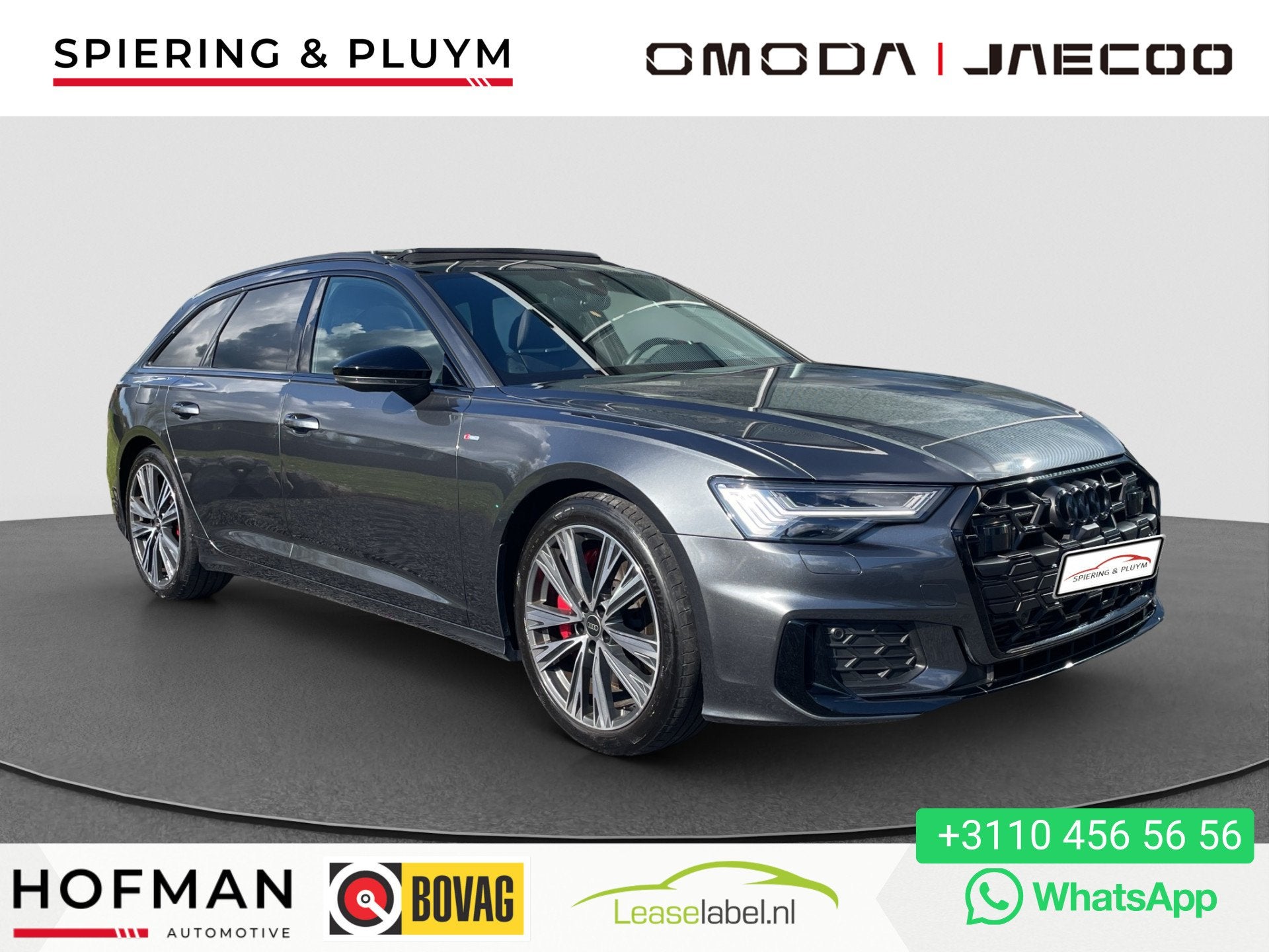 Audi A6 Avant 50 TFSI e quattro S edition | Black Optic | Pa, Automaat, 77 km/l, Gebruikt, 4 cilinders