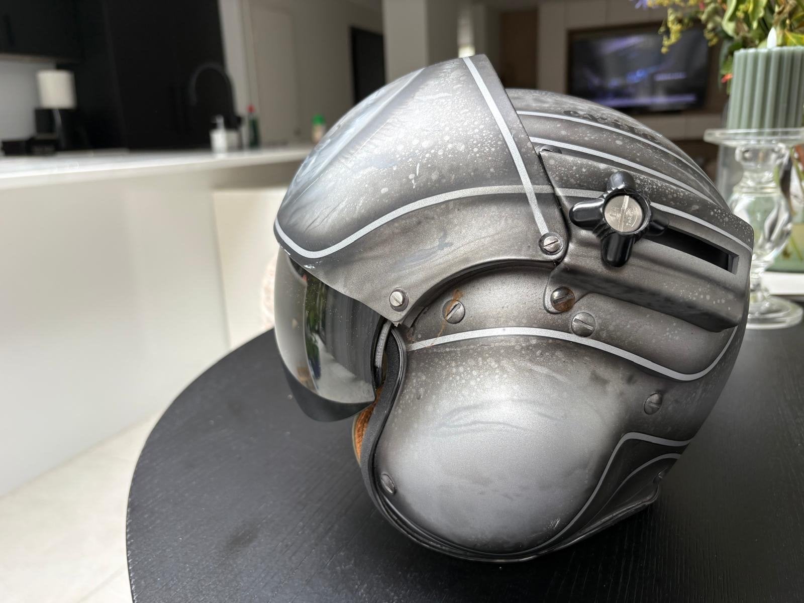 Unieke Amerikaanse Helikopterhelm - Custom Design, Overige merken, Heren, Tweedehands, Overige typen